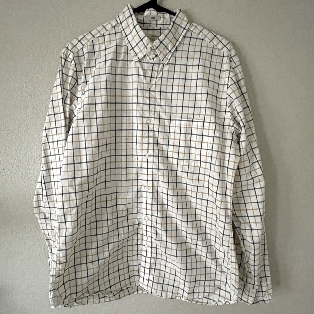 J Crew Long Sleeve Button Down